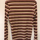 Scotch & Soda Long Sleeved Stripe Knit Top